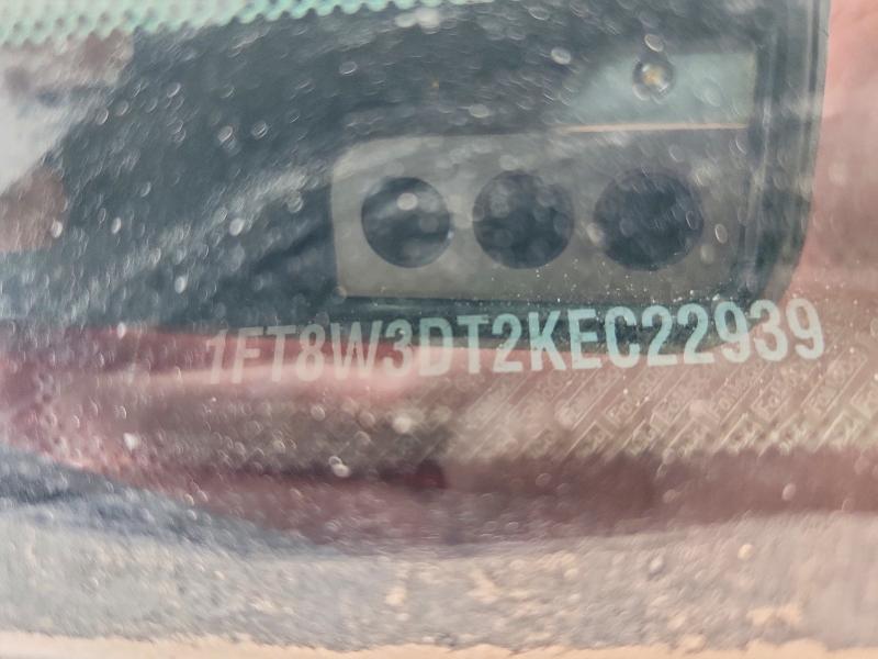 2019 Ford F350 მანქანა იყიდება აუქციონზე, vin: 1FT8W3DT2KEC22939, აუქციონის ნომერი: 64631826