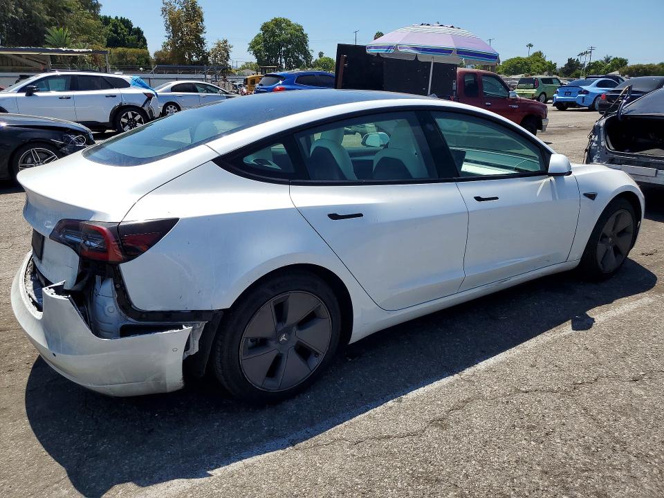 Продажа на аукционе авто 2022 Tesla Model 3, vin: 5YJ3E1EA9NF359281, номер лота: 65406326