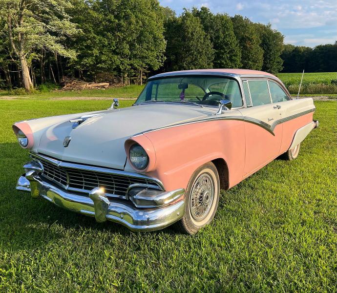 1956 Ford Victoria მანქანა იყიდება აუქციონზე, vin: P6PV156860, აუქციონის ნომერი: 66743206