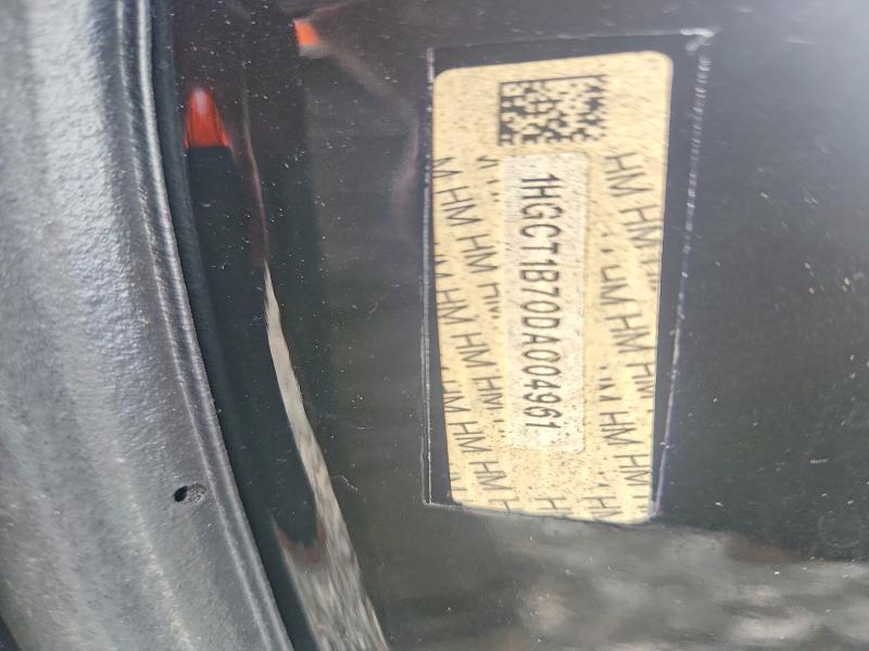 64109856 :رقم المزاد ، 1HGCT1B70DA004961 vin ، 2013 Honda Accord مزاد بيع