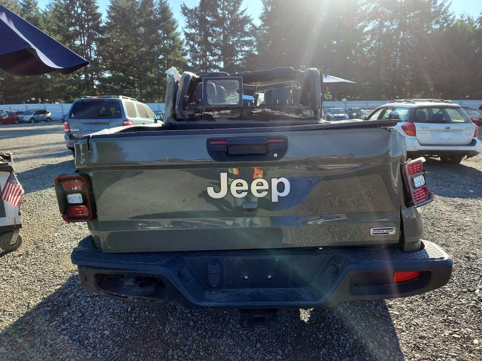 Продаж на аукціоні авто 2020 Jeep Gladiator, vin: 1C6HJTFG3LL191400, номер лоту: 65643376