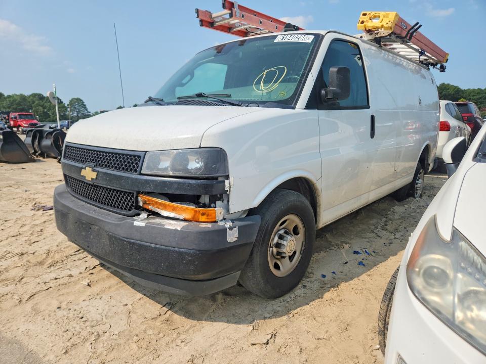 2020 Chevrolet Express G2500 მანქანა იყიდება აუქციონზე, vin: 1GCWGAFG5L1242670, აუქციონის ნომერი: 61840286