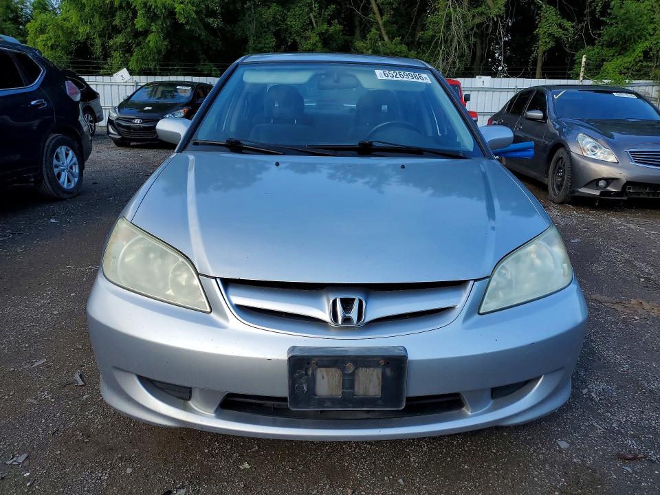 Продаж на аукціоні авто 2005 Honda Civic, vin: 2HGES16875H021242, номер лоту: 65269986