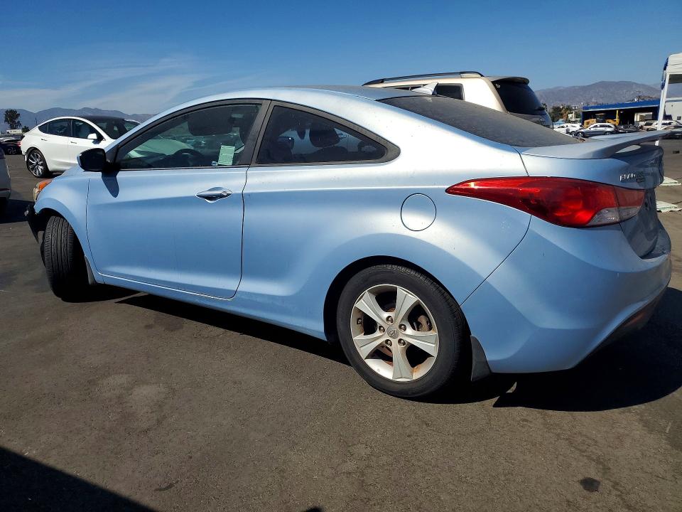 2013 Hyundai Elantra Coupe მანქანა იყიდება აუქციონზე, vin: KMHDH6AE4DU020365, აუქციონის ნომერი: 65896816