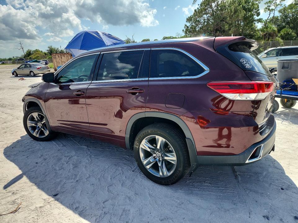66653566 :رقم المزاد ، 5TDYZRFH3KS322688 vin ، 2019 Toyota Highlander مزاد بيع