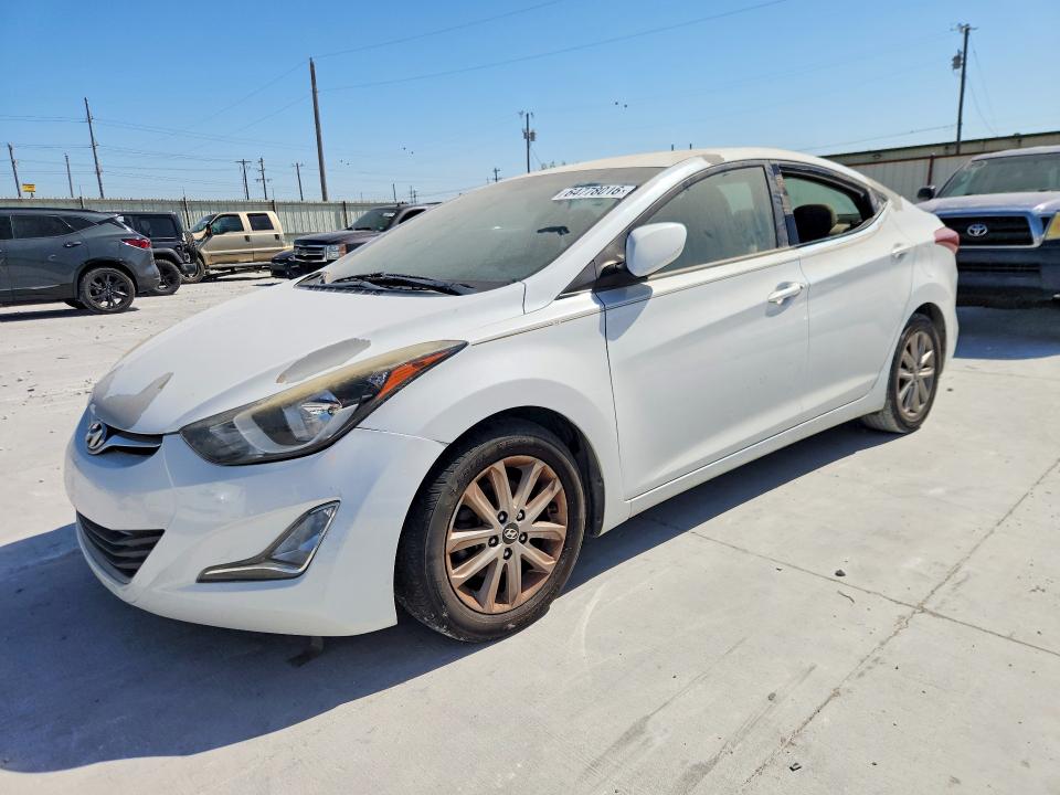2015 Hyundai Elantra მანქანა იყიდება აუქციონზე, vin: 5NPDH4AE4FH632314, აუქციონის ნომერი: 64778016