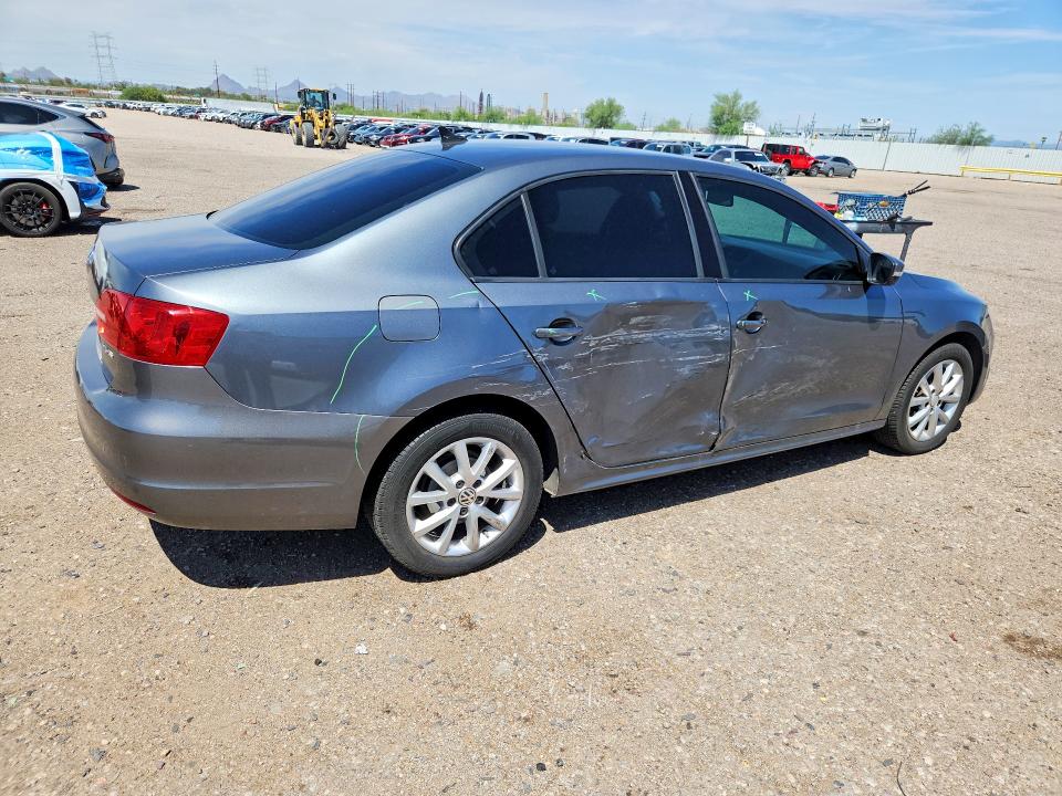 2011 Volkswagen Jetta მანქანა იყიდება აუქციონზე, vin: 3VWDZ7AJ2BM337614, აუქციონის ნომერი: 66375476