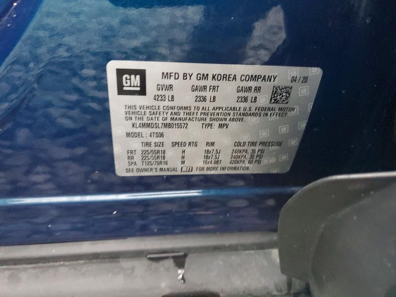 Продажа на аукционе авто 2021 Buick Encore Gx, vin: KL4MMDSL7MB015572, номер лота: 64577916