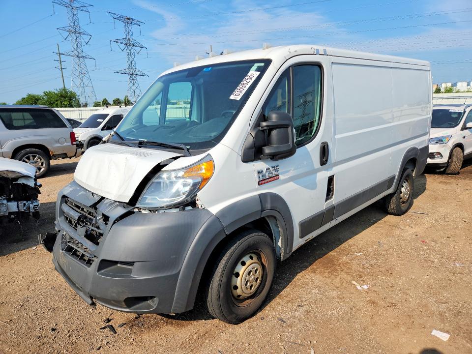 63698256 :رقم المزاد ، 3C6TRVAG9EE105153 vin ، 2014 Ram Promaster 1500 مزاد بيع