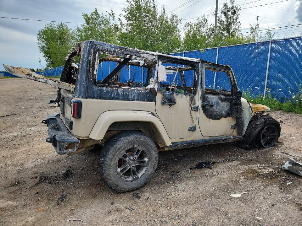 64894736 :رقم المزاد ، 1C4BJWEG0GL316201 vin ، 2016 Jeep Wrangler Unlimited مزاد بيع