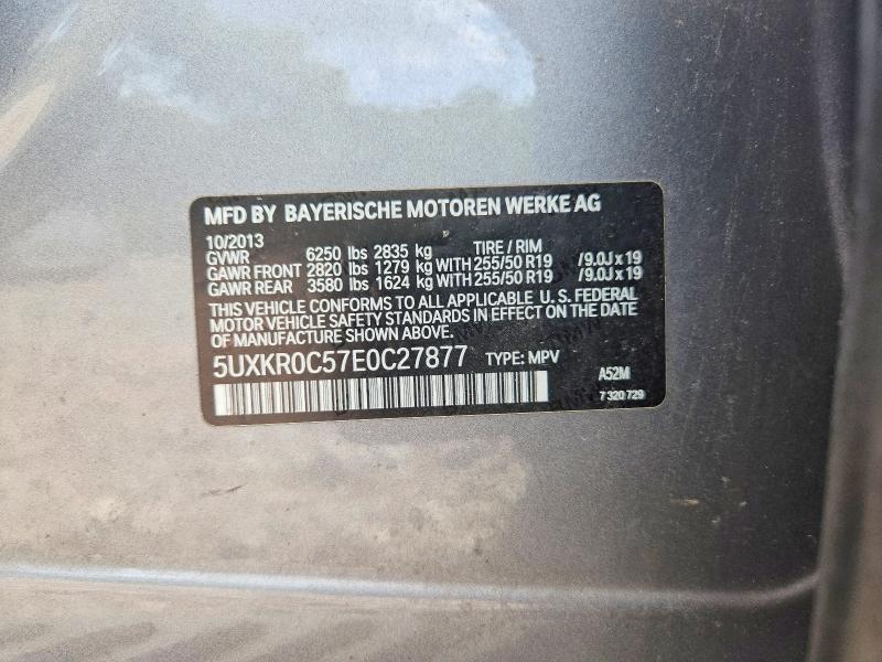 2014 Bmw 5 Series მანქანა იყიდება აუქციონზე, vin: 5UXKR0C57E0C27877, აუქციონის ნომერი: 66315396