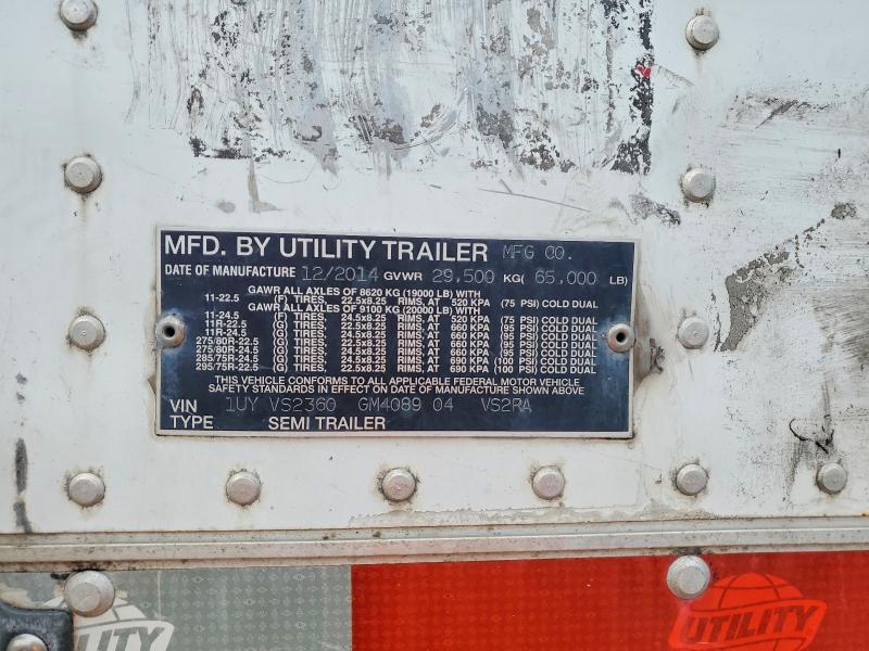 2016 Utility Trailer Trailer მანქანა იყიდება აუქციონზე, vin: 1UYVS2360GM408904, აუქციონის ნომერი: 60066146