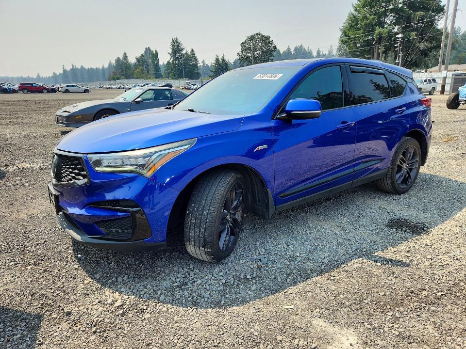 Auction sale of the 2021 Acura Rdx, vin: 5J8TC1H60ML019074, lot number: 63814886