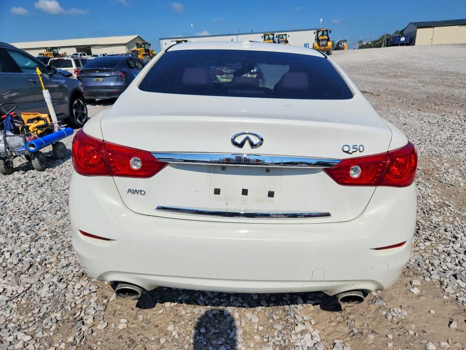 66790576 :رقم المزاد ، JN1BV7ARXEM705777 vin ، 2014 Infiniti Q50 مزاد بيع