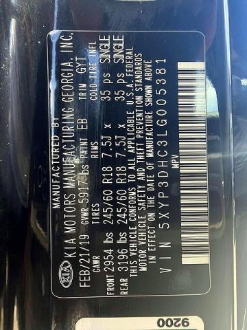 Продажа на аукционе авто 2020 Kia Telluride, vin: 5XYP3DHC3LG005381, номер лота: 66278856