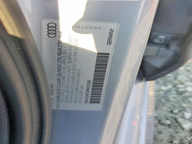 64796106 :رقم المزاد ، WAUH2AFC9HN016360 vin ، 2017 Audi A6 مزاد بيع