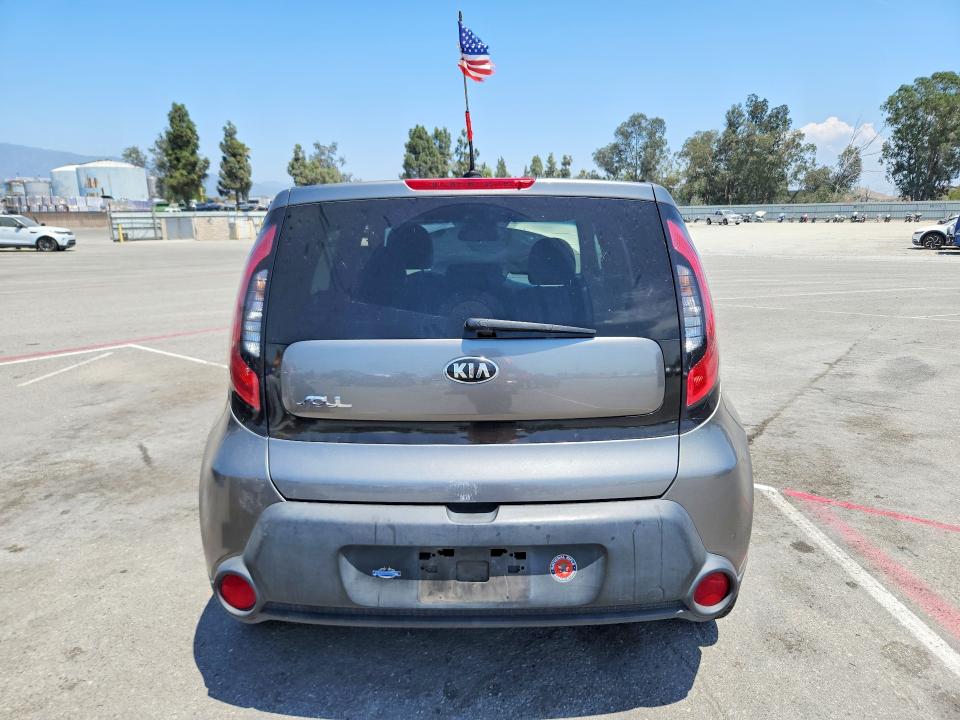 2014 Kia Soul მანქანა იყიდება აუქციონზე, vin: KNDJP3A57E7067947, აუქციონის ნომერი: 63438156