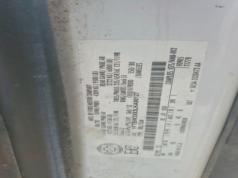Продаж на аукціоні авто 2020 Ford Transit, vin: 1FTBW3X83LKA90127, номер лоту: 64664796