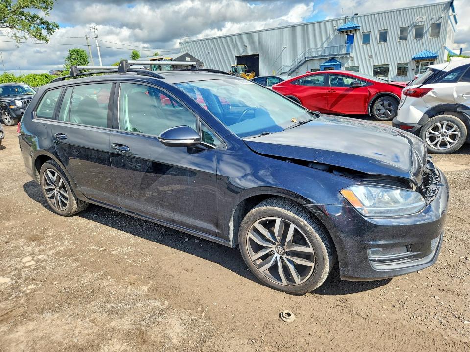 2016 Volkswagen Golf Sportwagen მანქანა იყიდება აუქციონზე, vin: 3VWC17AU1GM519616, აუქციონის ნომერი: 66030636