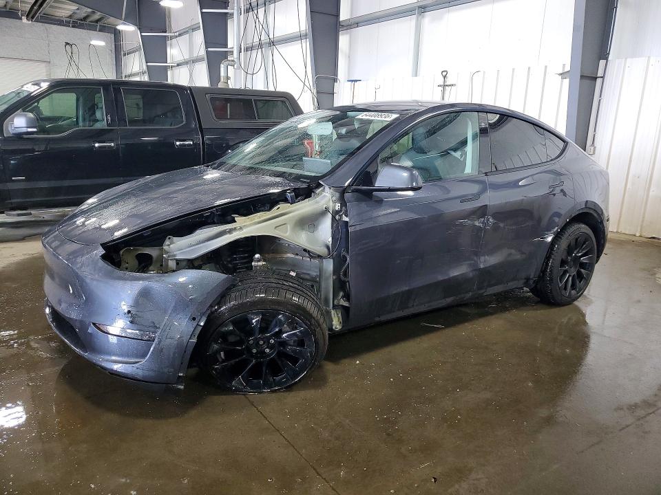 64408936 :رقم المزاد ، 5YJYGDEE7MF076784 vin ، 2021 Tesla Model Y مزاد بيع