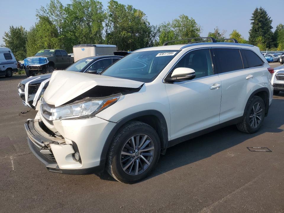 63617386 :رقم المزاد ، 5TDJZRFH0KS574206 vin ، 2019 Toyota Highlander مزاد بيع