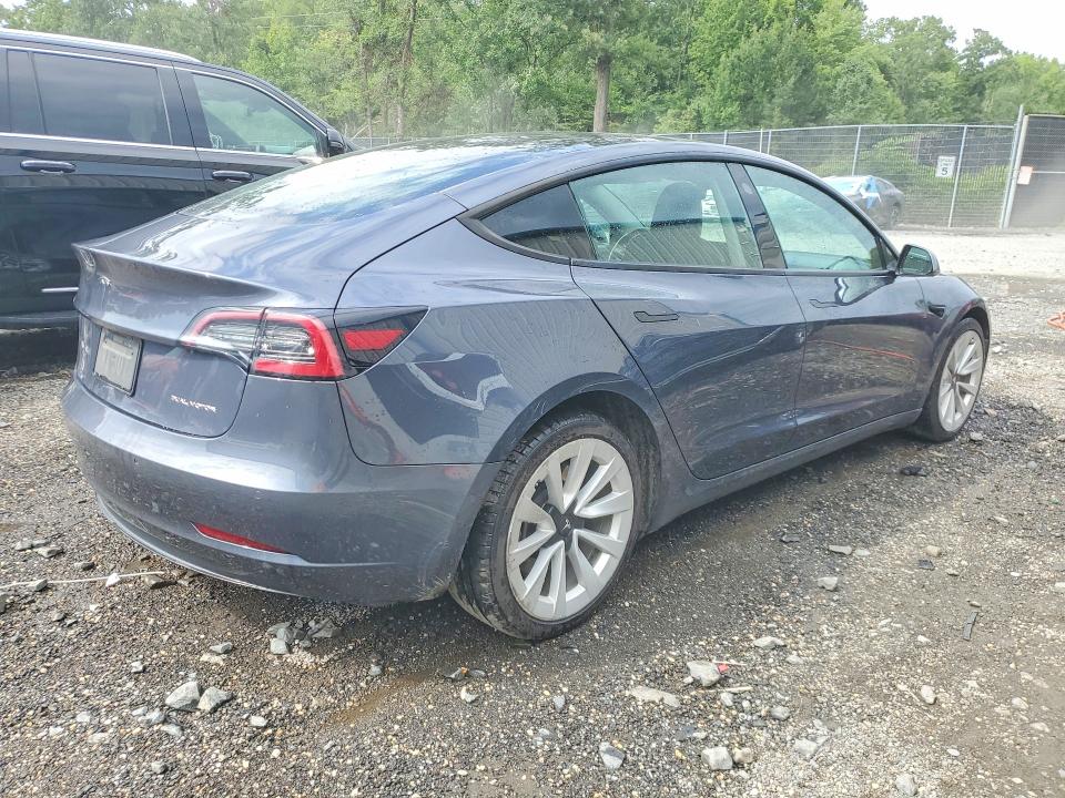 65392166 :رقم المزاد ، 5YJ3E1EBXNF290934 vin ، 2022 Tesla Model 3 مزاد بيع