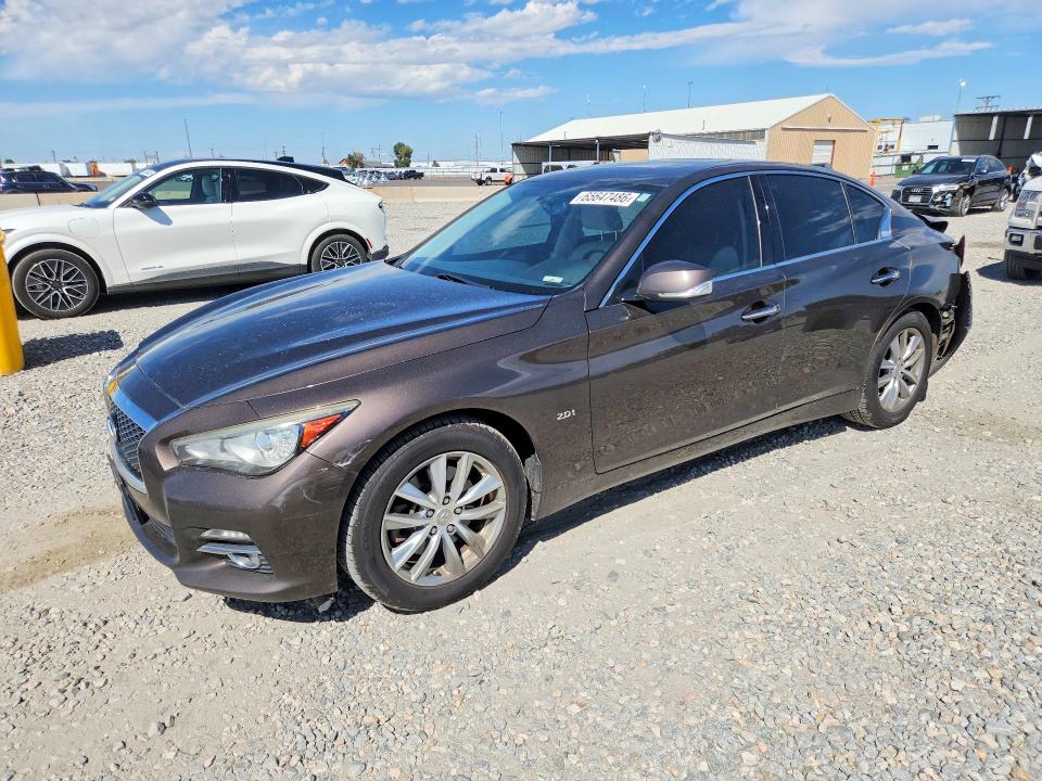 Auction sale of the 2016 Infiniti Q50, vin: JN1CV7AR2GM250642, lot number: 65647486
