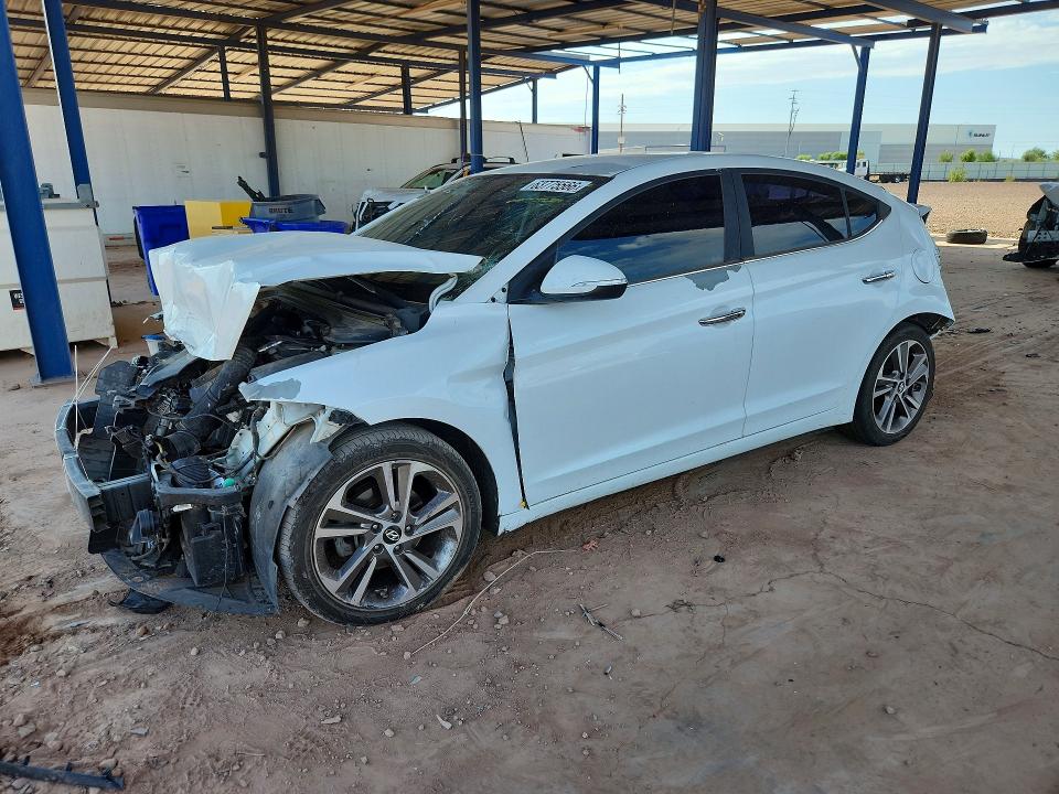 2017 Hyundai Elantra მანქანა იყიდება აუქციონზე, vin: 5NPD84LF5HH040249, აუქციონის ნომერი: 63775566