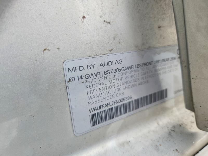 Продаж на аукціоні авто 2015 Audi A4, vin: WAUFFAFL7FN005396, номер лоту: 64758746