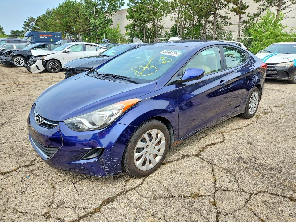 64897156 :رقم المزاد ، 5NPDH4AE0DH195098 vin ، 2013 Hyundai Elantra مزاد بيع