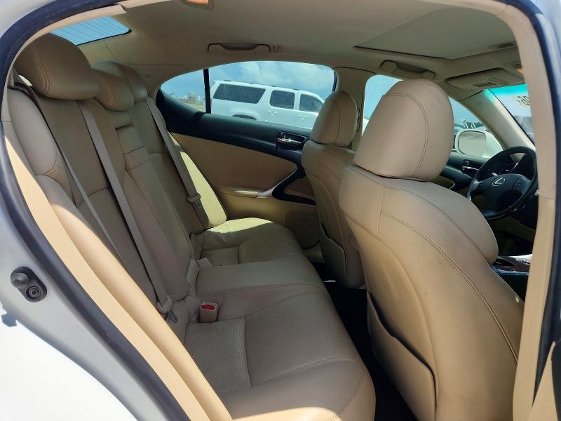 2007 Lexus Is მანქანა იყიდება აუქციონზე, vin: JTHBE262272007785, აუქციონის ნომერი: 64425906