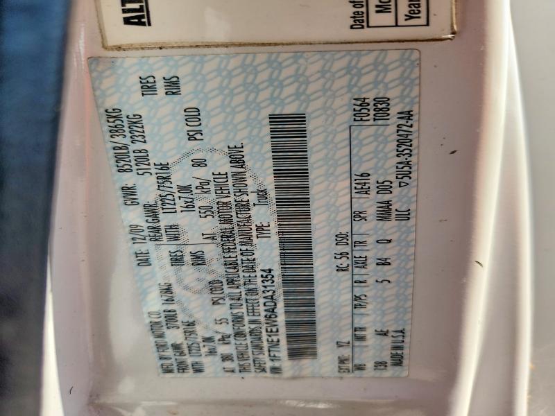 Продаж на аукціоні авто 2010 Ford Econoline, vin: 1FTNE1EW6ADA31354, номер лоту: 63661446