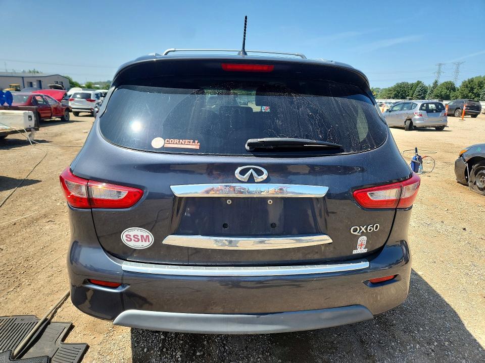 65906326 :رقم المزاد ، 5N1AL0MM7EC533621 vin ، 2014 Infiniti Qx60 مزاد بيع