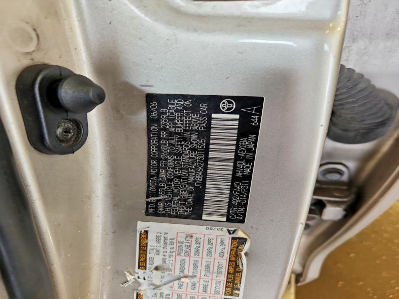 64509136 :رقم المزاد ، JTNBB46K273011525 vin ، 2007 Toyota Camry مزاد بيع