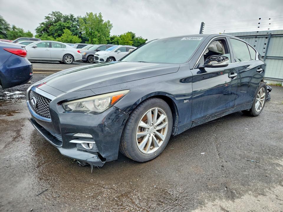 2017 Infiniti Q50 მანქანა იყიდება აუქციონზე, vin: JN1EV7AR8HM834294, აუქციონის ნომერი: 63487226