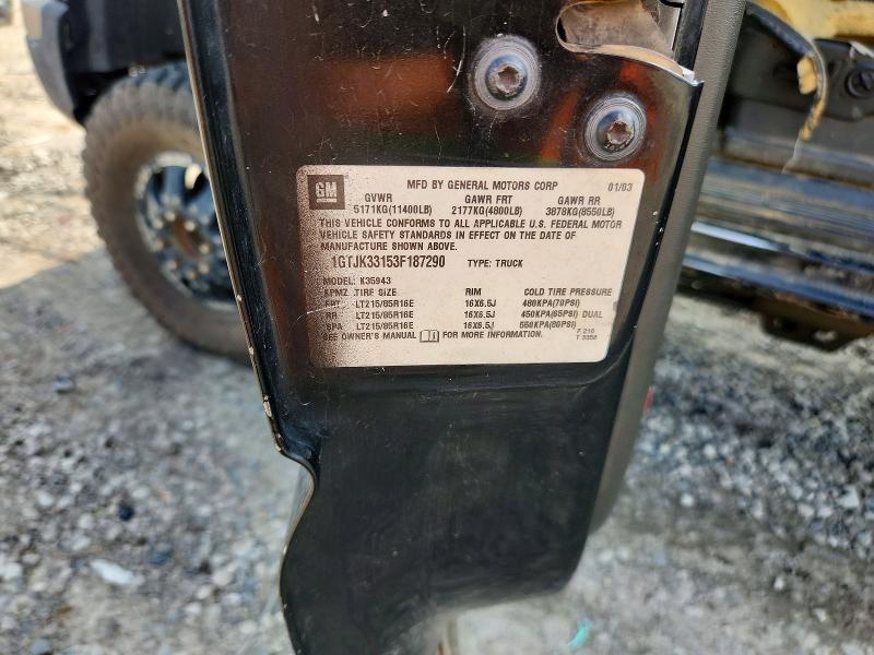 Продаж на аукціоні авто 2003 Gmc New Sierra, vin: 1GTJK33153F187290, номер лоту: 64133176