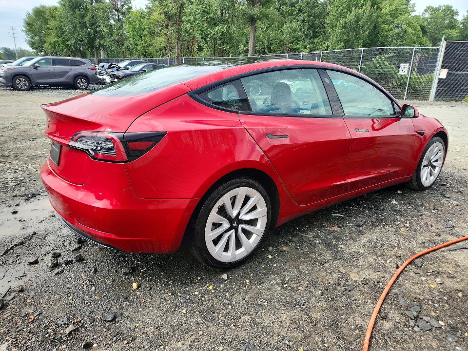 Продаж на аукціоні авто 2022 Tesla Model 3, vin: 5YJ3E1EA9NF285621, номер лоту: 65756436