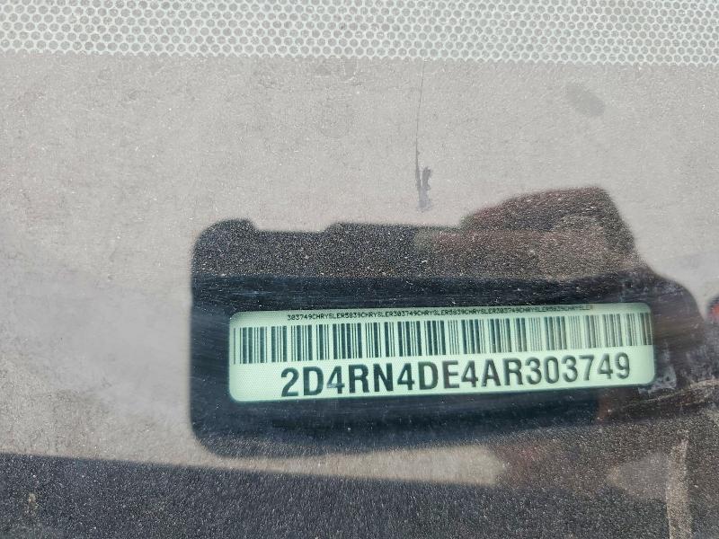 64652136 :رقم المزاد ، 2D4RN4DE4AR303749 vin ، 2010 Dodge Grand Caravan مزاد بيع
