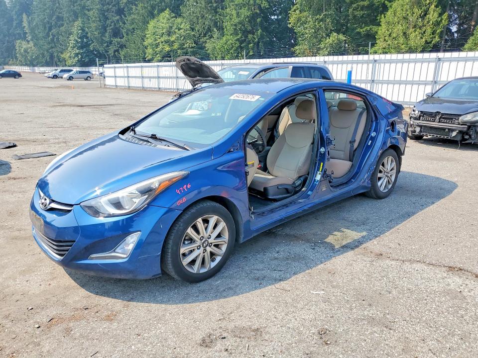 Продаж на аукціоні авто 2015 Hyundai Elantra, vin: KMHDH4AE1FU383360, номер лоту: 64252676