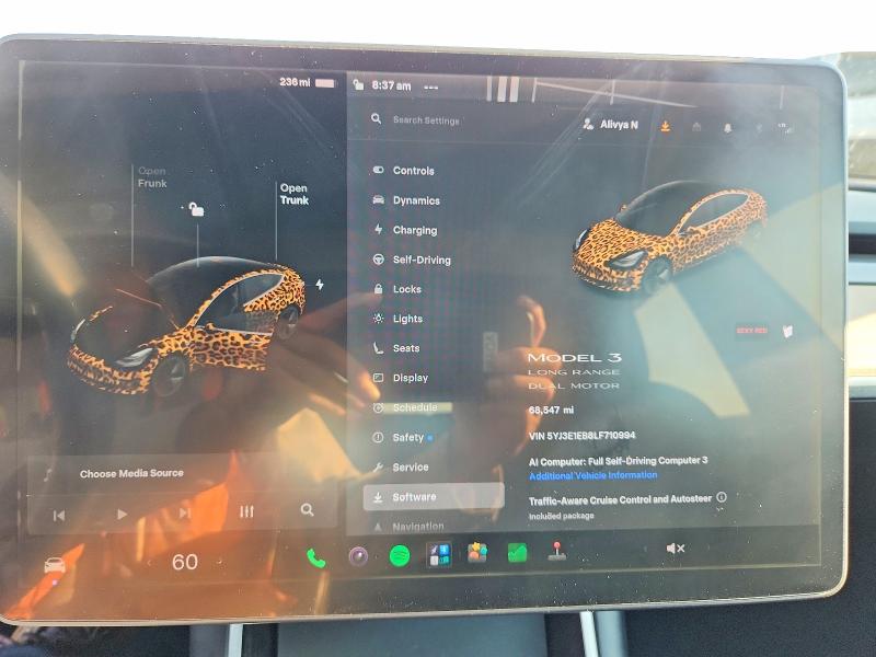 Aukcja sprzedaży 2020 Tesla Mdl 3, vin: 5YJ3E1EB8LF710994, numer aukcji: 64494406