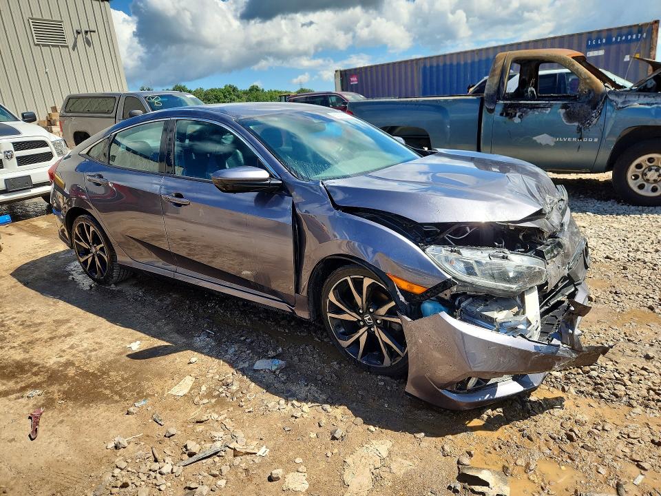 65338976 :رقم المزاد ، 2HGFC2F80MH500897 vin ، 2021 Honda Civic مزاد بيع