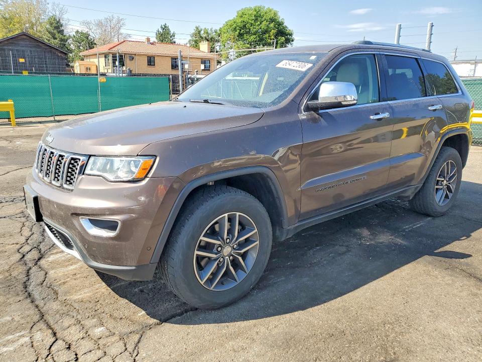 2018 Jeep Grand Cherokee მანქანა იყიდება აუქციონზე, vin: 1C4RJFBG5JC212863, აუქციონის ნომერი: 65472306