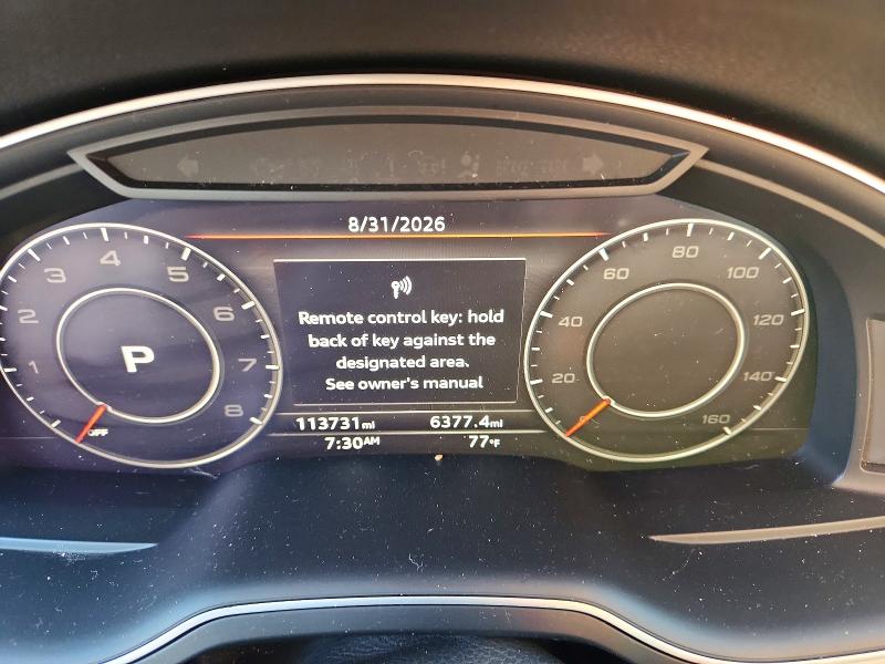 67095766 :رقم المزاد ، WA1LHAF71KD038410 vin ، 2019 Audi Q7 مزاد بيع