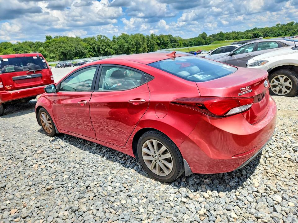 2015 Hyundai Elantra მანქანა იყიდება აუქციონზე, vin: KMHDH4AE1FU277796, აუქციონის ნომერი: 63950216