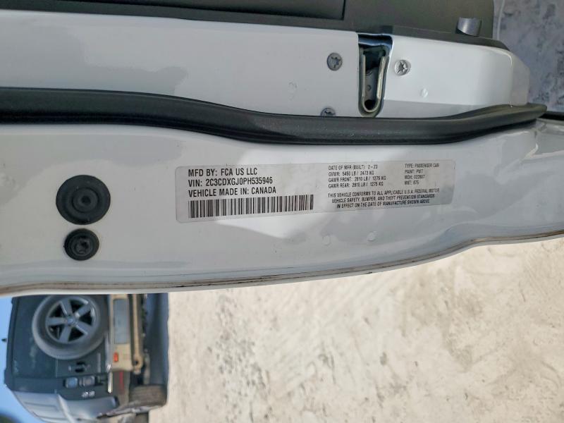 Auction sale of the 2023 Dodge Charger, vin: 2C3CDXGJ0PH535946, lot number: 63575706