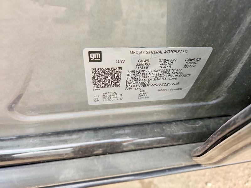 Aukcja sprzedaży 2024 Buick Enclave, vin: 5GAERBKW6RJ125280, numer aukcji: 61730456