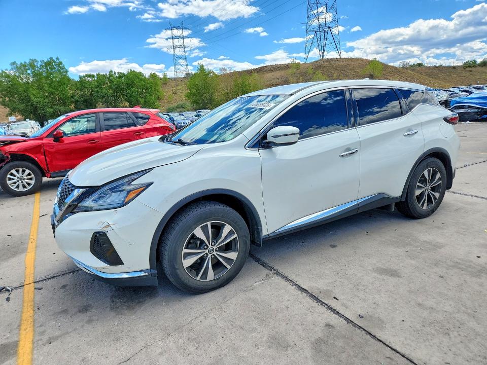 2020 Nissan Murano მანქანა იყიდება აუქციონზე, vin: 5N1AZ2AS9LN111543, აუქციონის ნომერი: 64633026