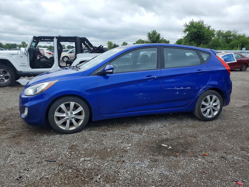 2014 Hyundai Accent მანქანა იყიდება აუქციონზე, vin: KMHCU5AE7EU171087, აუქციონის ნომერი: 66005736