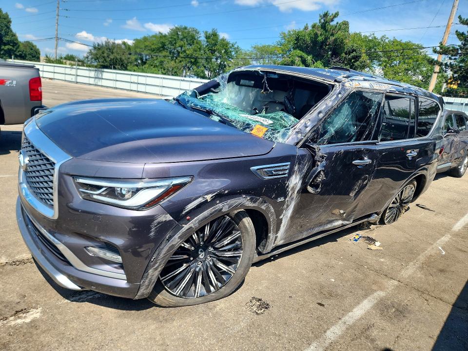 63446136 :رقم المزاد ، JN8AZ2NE5K9235751 vin ، 2019 Infiniti Qx80 مزاد بيع