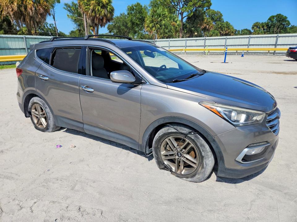 65313496 :رقم المزاد ، 5XYZU3LBXJG570545 vin ، 2018 Hyundai Santa Fe Sport مزاد بيع